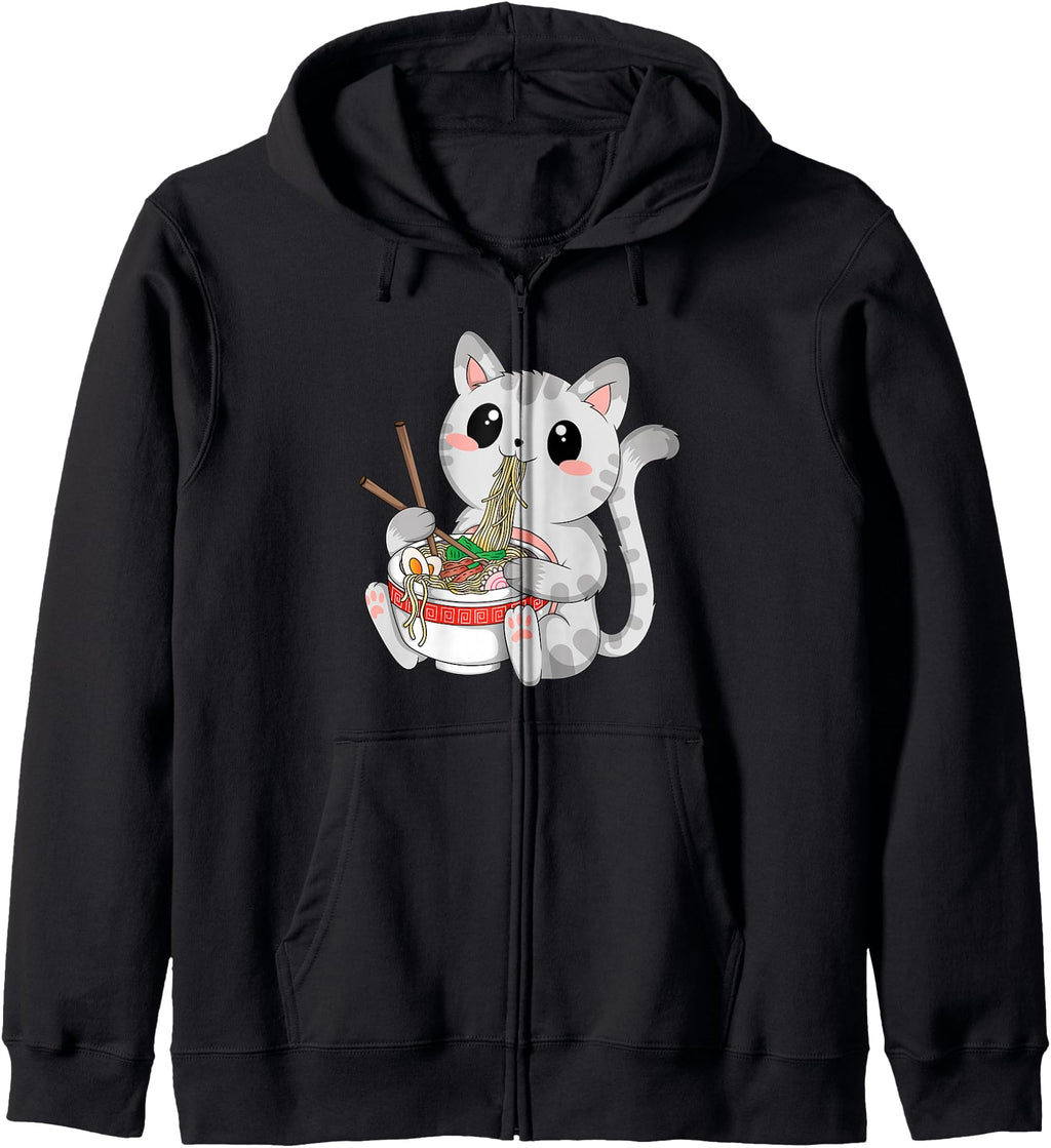Exclusive Neko Kawaii Japanese Cat Sweatshirt - Aesthetic Graphic Unisex - T-Shirt, Sweatshirt, Hoodie