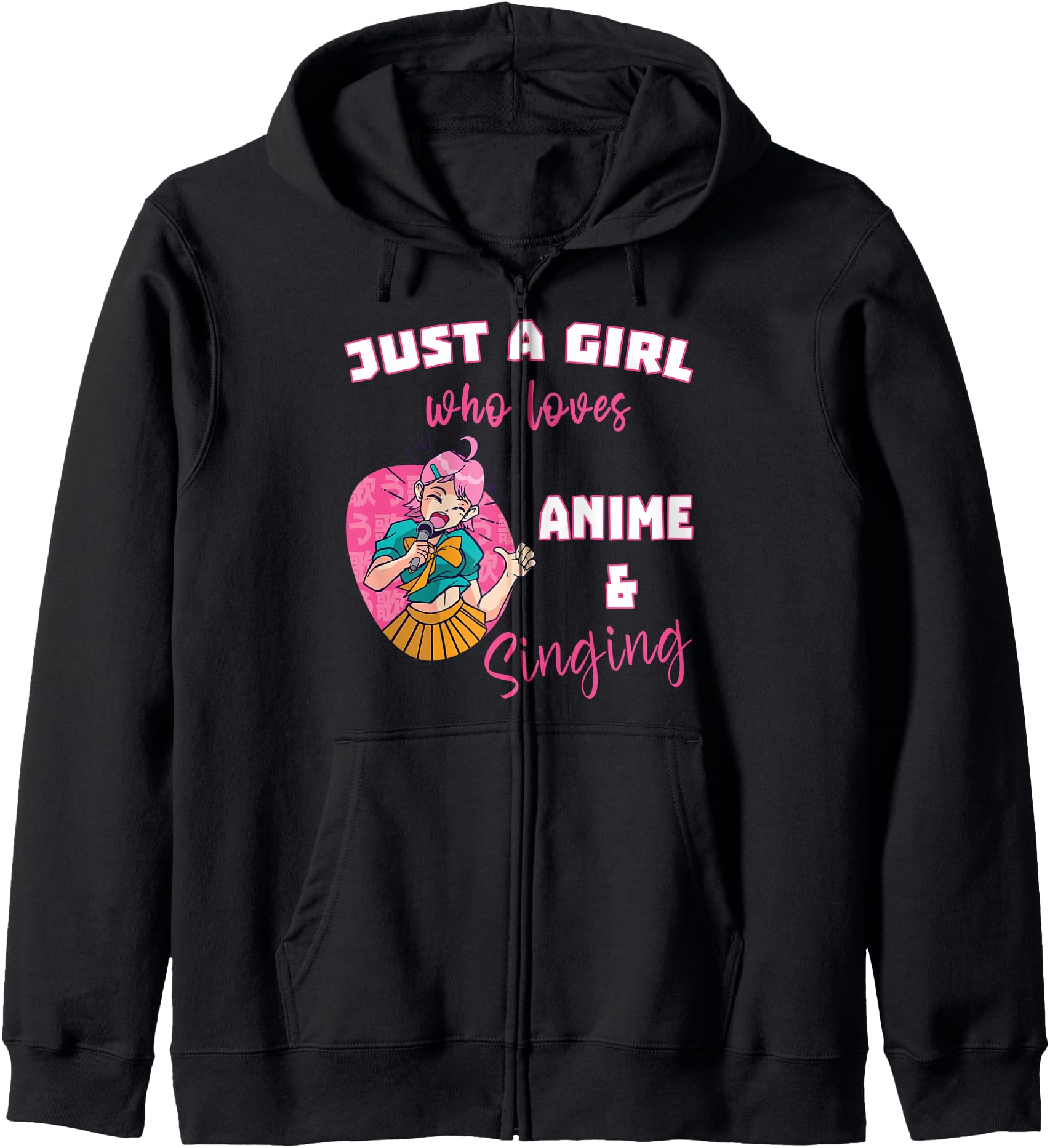 Original Just Who Loves Anime And Hoodie - Casual Everyday Wear Unisex - T-Shirt, Sweatshirt, Hoodie