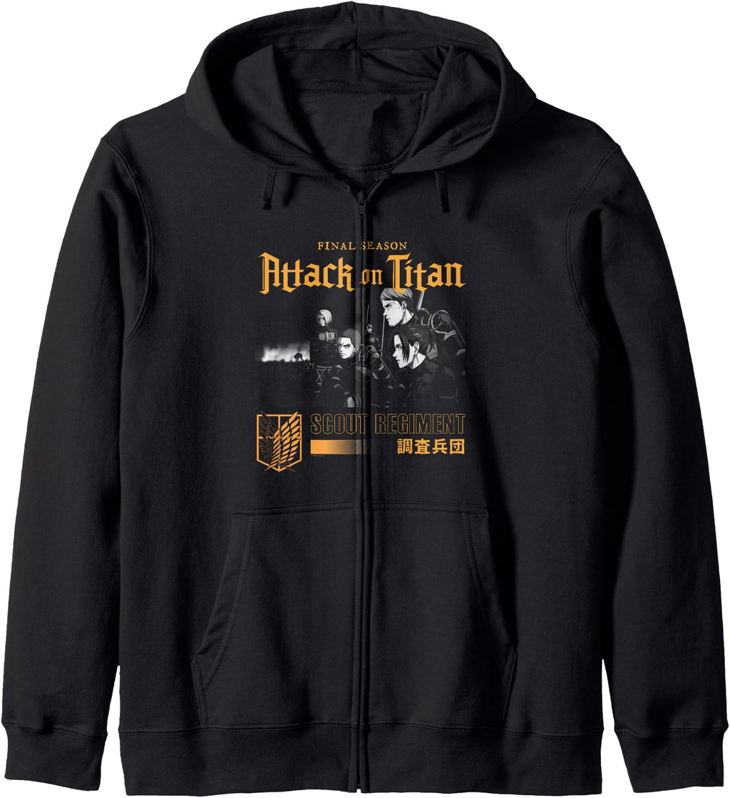 Original Attack Titan Season 4 Scout Sweatshirt - Minimalist Print Unisex - T-Shirt, Sweatshirt, Hoodie