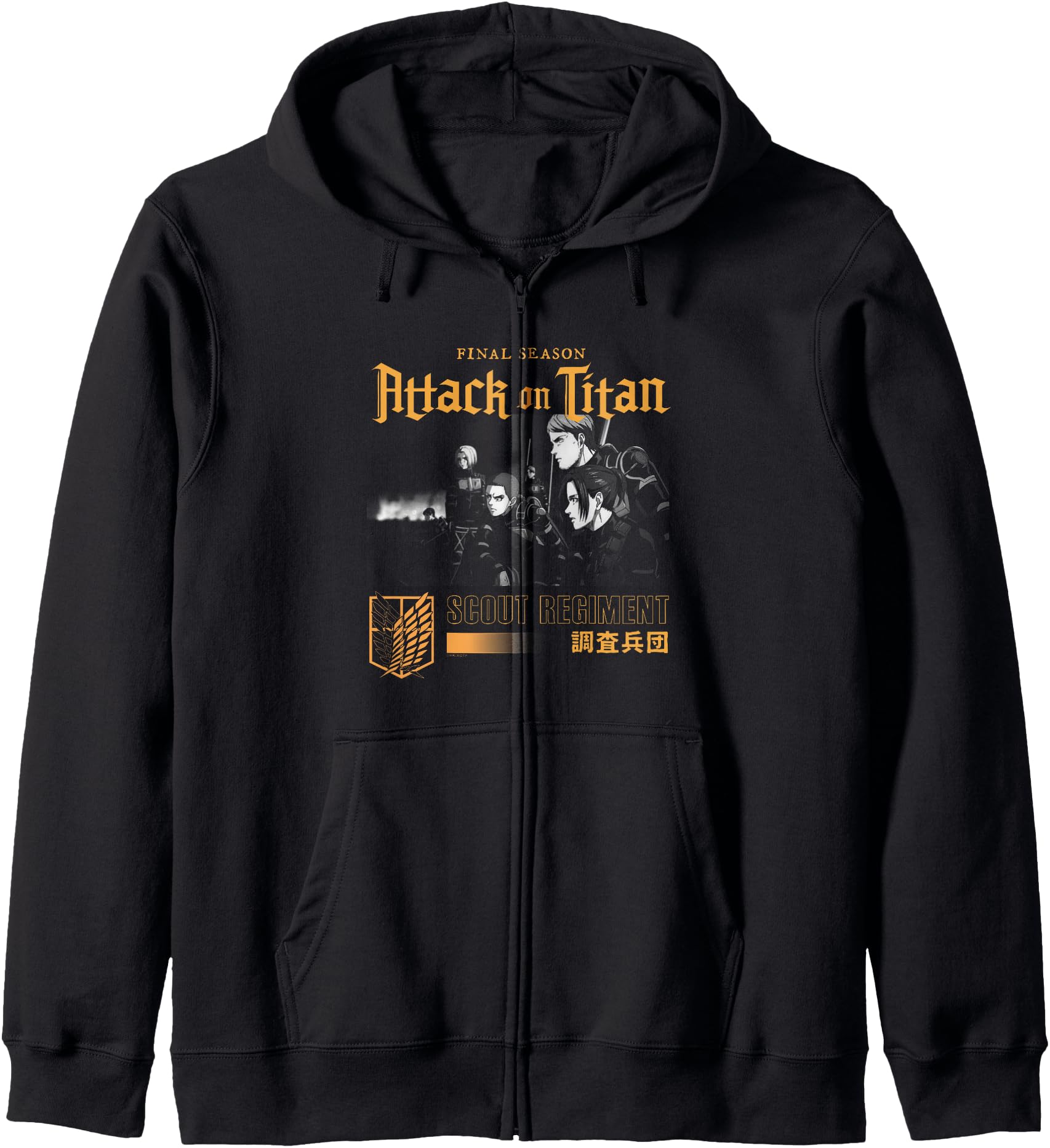 Original Attack Titan Season 4 Scout Sweatshirt - Minimalist Print Unisex - T-Shirt, Sweatshirt, Hoodie