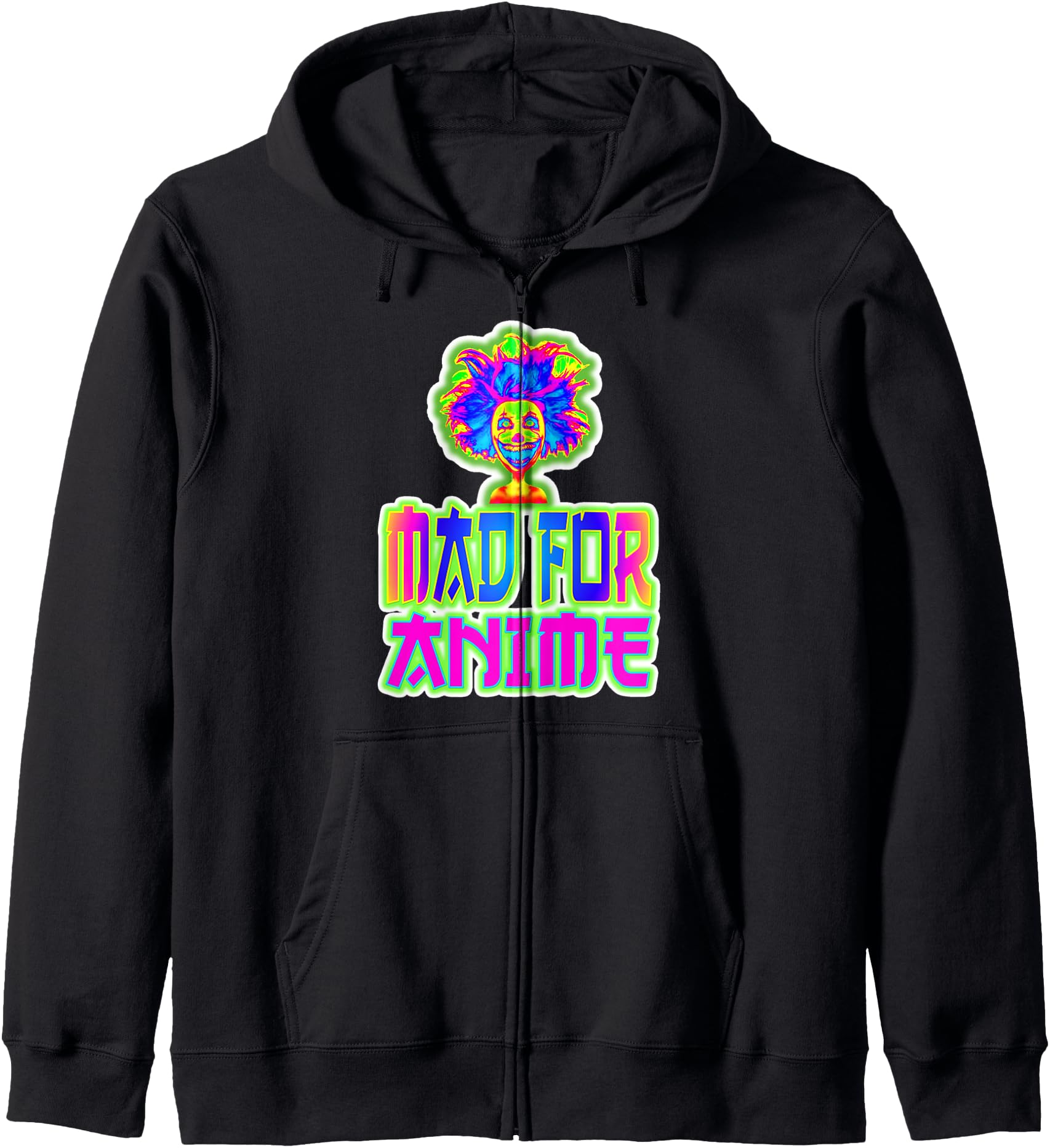 Original Mad Anime Rare Hoodie - Fun Novelty Design Unisex - T-Shirt, Sweatshirt, Hoodie