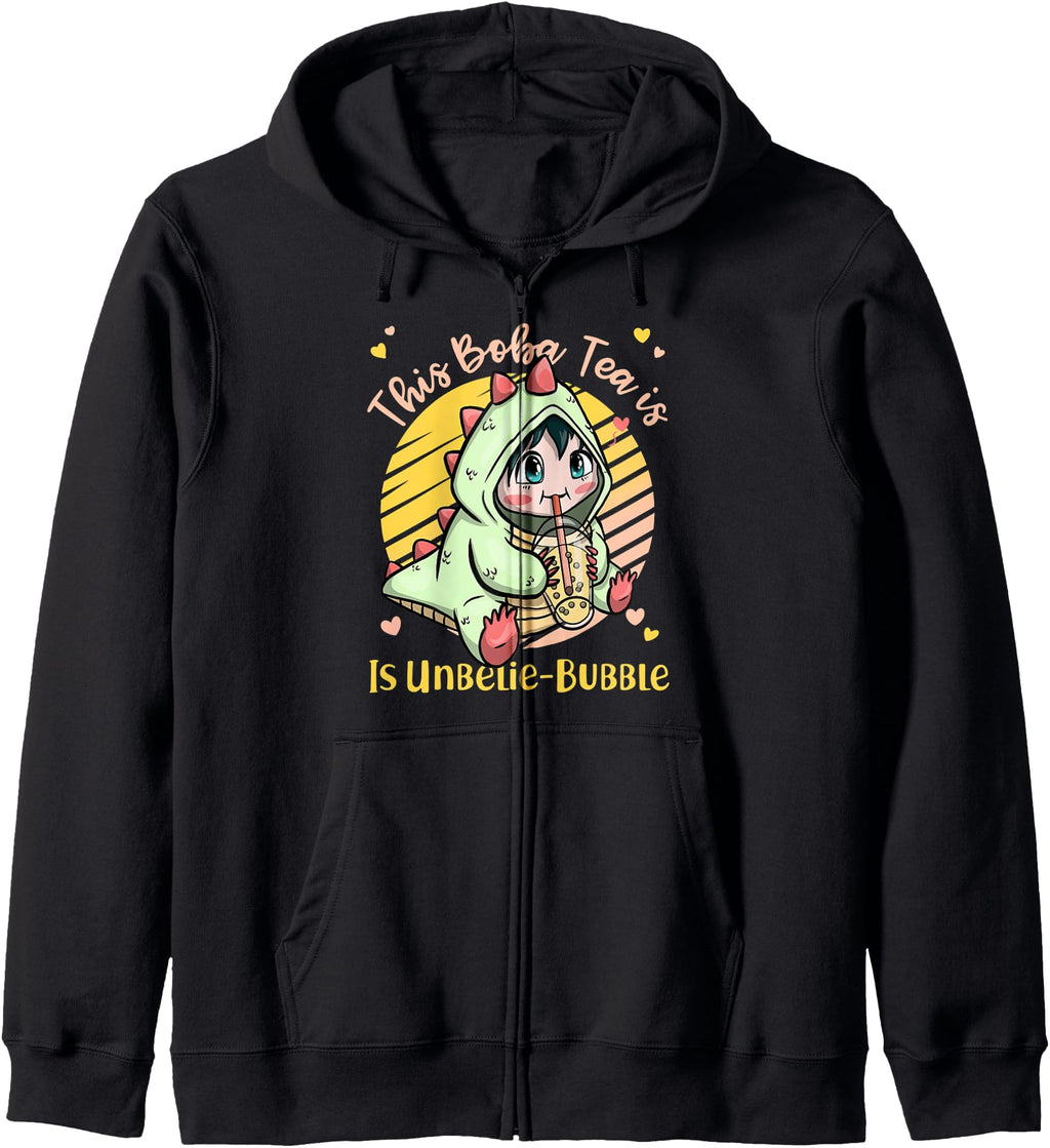 Original This Boba Tea Is Unbelievable Sweatshirt - Trendy Graphic Unisex - T-Shirt, Sweatshirt, Hoodie