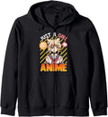 Just Who Loves Anime Rare Hoodie - Custom Art Print Men Women - T-Shirt, Sweatshirt, Hoodie