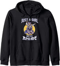 Kawaii Anime Teens Just Who Loves Hoodie - Streetwear Style for Adults - T-Shirt, Sweatshirt, Hoodie