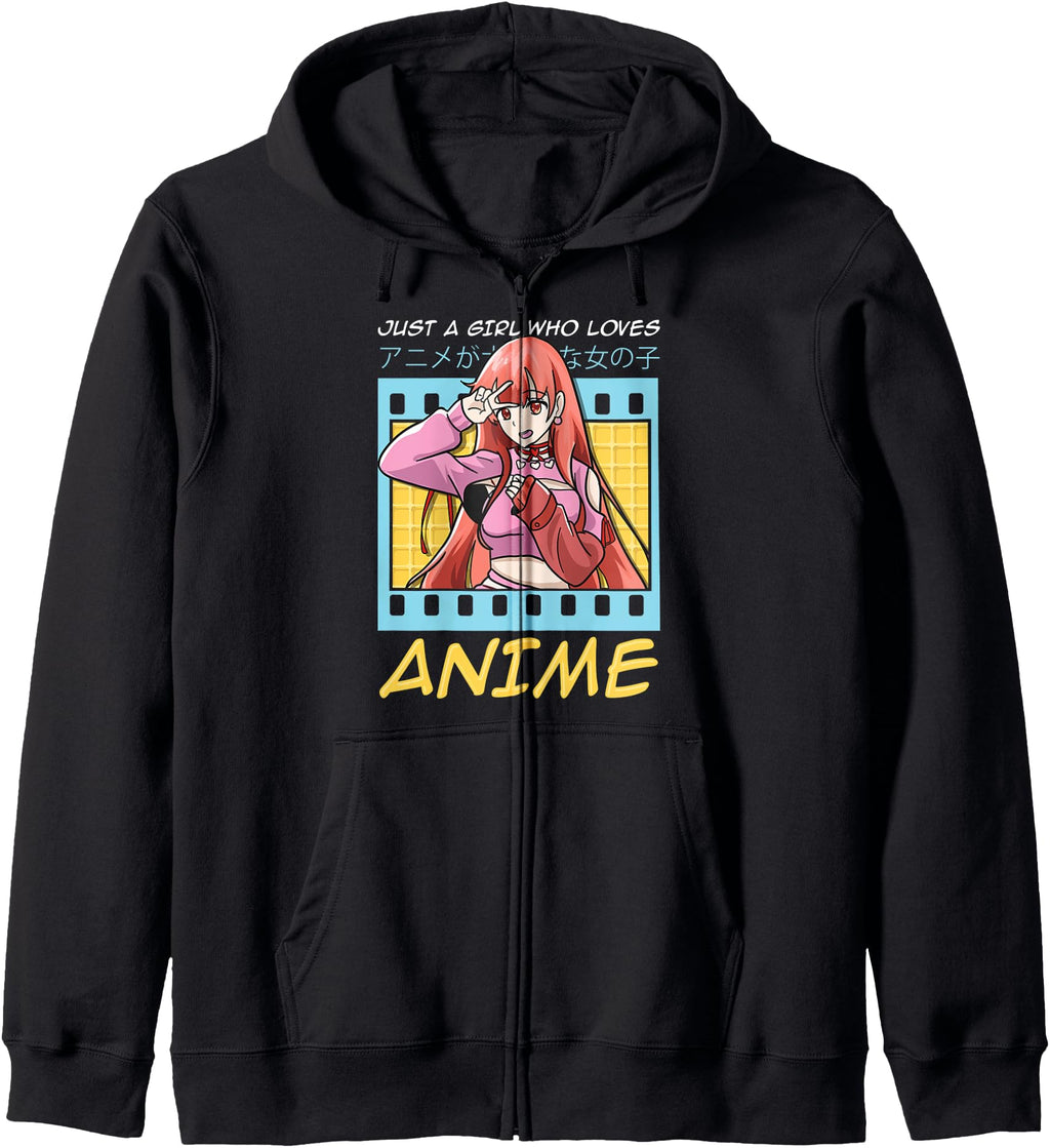Authentic Just Who Loves Anime T-Shirt - Streetwear Style Men Women - T-Shirt, Sweatshirt, Hoodie