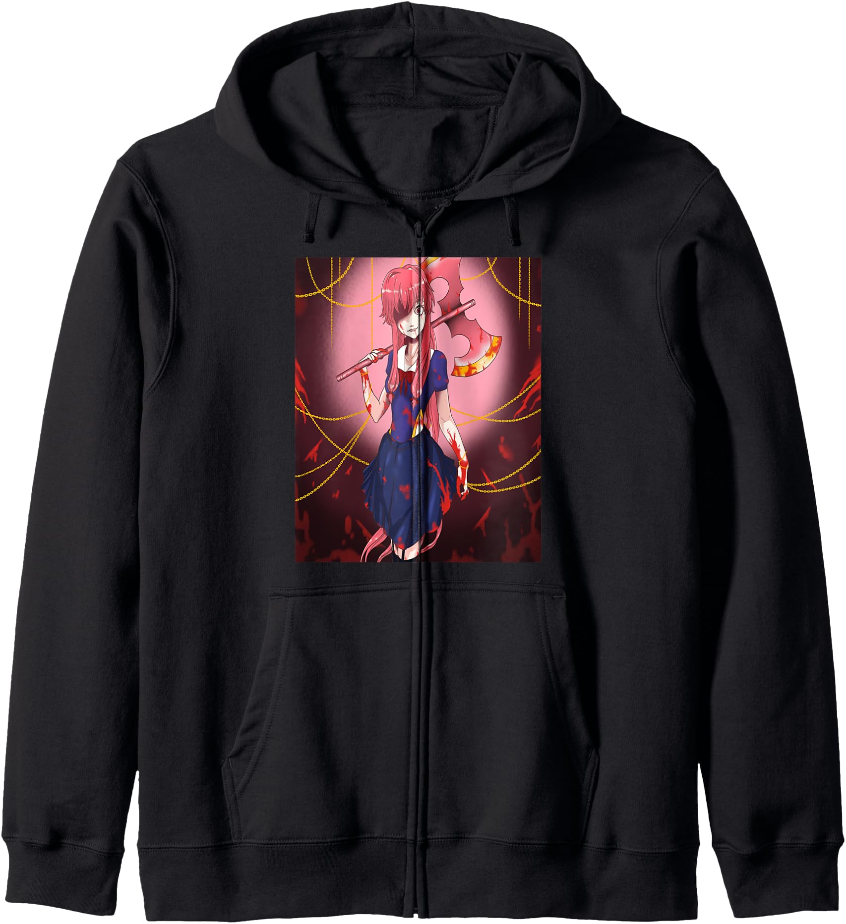 Handcrafted Battle Axe Yandere Sweatshirt - Novelty Apparel for Adults - T-Shirt, Sweatshirt, Hoodie
