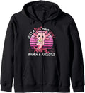 Exclusive Just Who Loves Anime Ramen T-Shirt - Casual Everyday Wear Unisex - T-Shirt, Sweatshirt, Hoodie