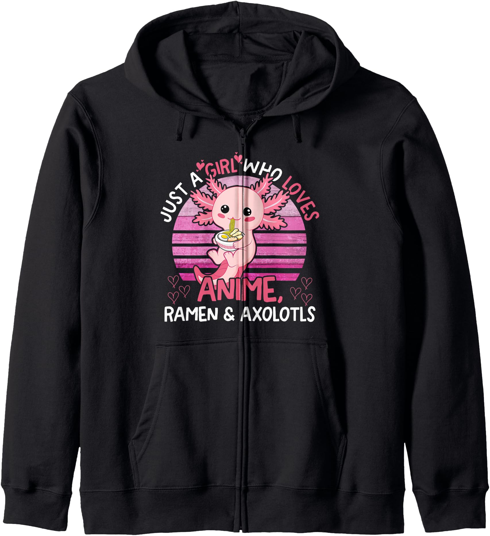 Exclusive Just Who Loves Anime Ramen T-Shirt - Casual Everyday Wear Unisex - T-Shirt, Sweatshirt, Hoodie