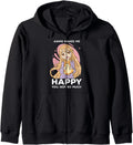 Handcrafted Anime Makes Me Happy T-Shirt - Streetwear Style Men Women - T-Shirt, Sweatshirt, Hoodie