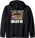 Authentic It S Not Cartoon It S Sweatshirt - Graphic Print for Adults - T-Shirt, Sweatshirt, Hoodie