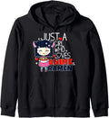 Original Just Who Loves Anime And Hoodie - Novelty Apparel for Adults - T-Shirt, Sweatshirt, Hoodie