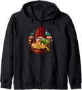 Handcrafted Kawaii Ramen Gnome Sweatshirt - Fun Novelty Design for Adults - T-Shirt, Sweatshirt, Hoodie