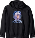 Handcrafted Just Who Loves Anime Teen Sweatshirt - Novelty Apparel Unisex - T-Shirt, Sweatshirt, Hoodie
