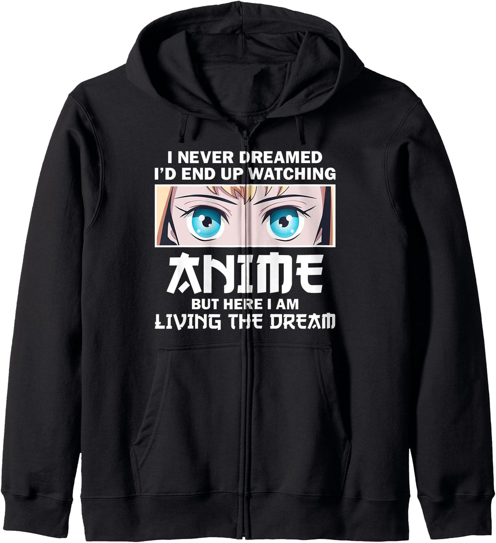 Anime Art Teen Anime Anime Lovers Hoodie - Minimalist Print for Adults - T-Shirt, Sweatshirt, Hoodie