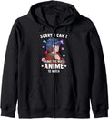 Sorry I Cant I Have Too Much Anime To Watch T-Shirt - Graphic Print Unisex - T-Shirt, Sweatshirt, Hoodie