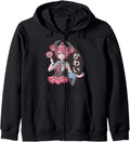 Gothic Anime Hoodie - Minimalist Print Men Women - T-Shirt, Sweatshirt, Hoodie