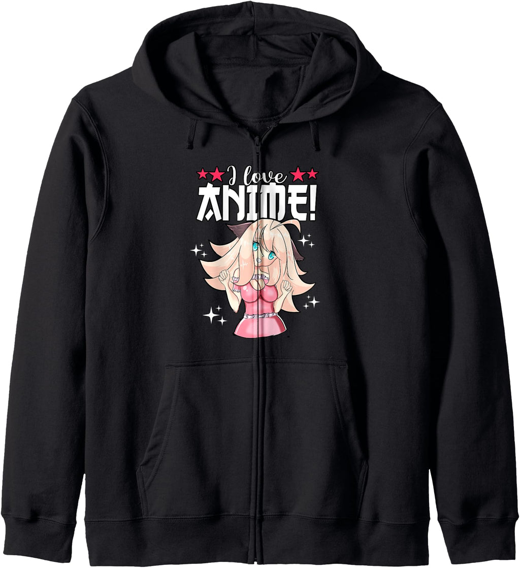 Kawaii I Love Anime Waifu Animes T-Shirt - Trendy Graphic Men Women - T-Shirt, Sweatshirt, Hoodie