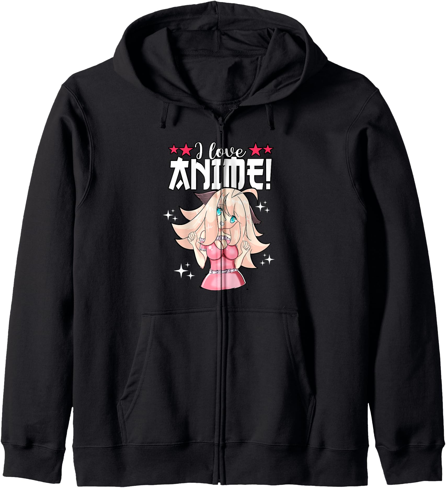Kawaii I Love Anime Waifu Animes T-Shirt - Trendy Graphic Men Women - T-Shirt, Sweatshirt, Hoodie