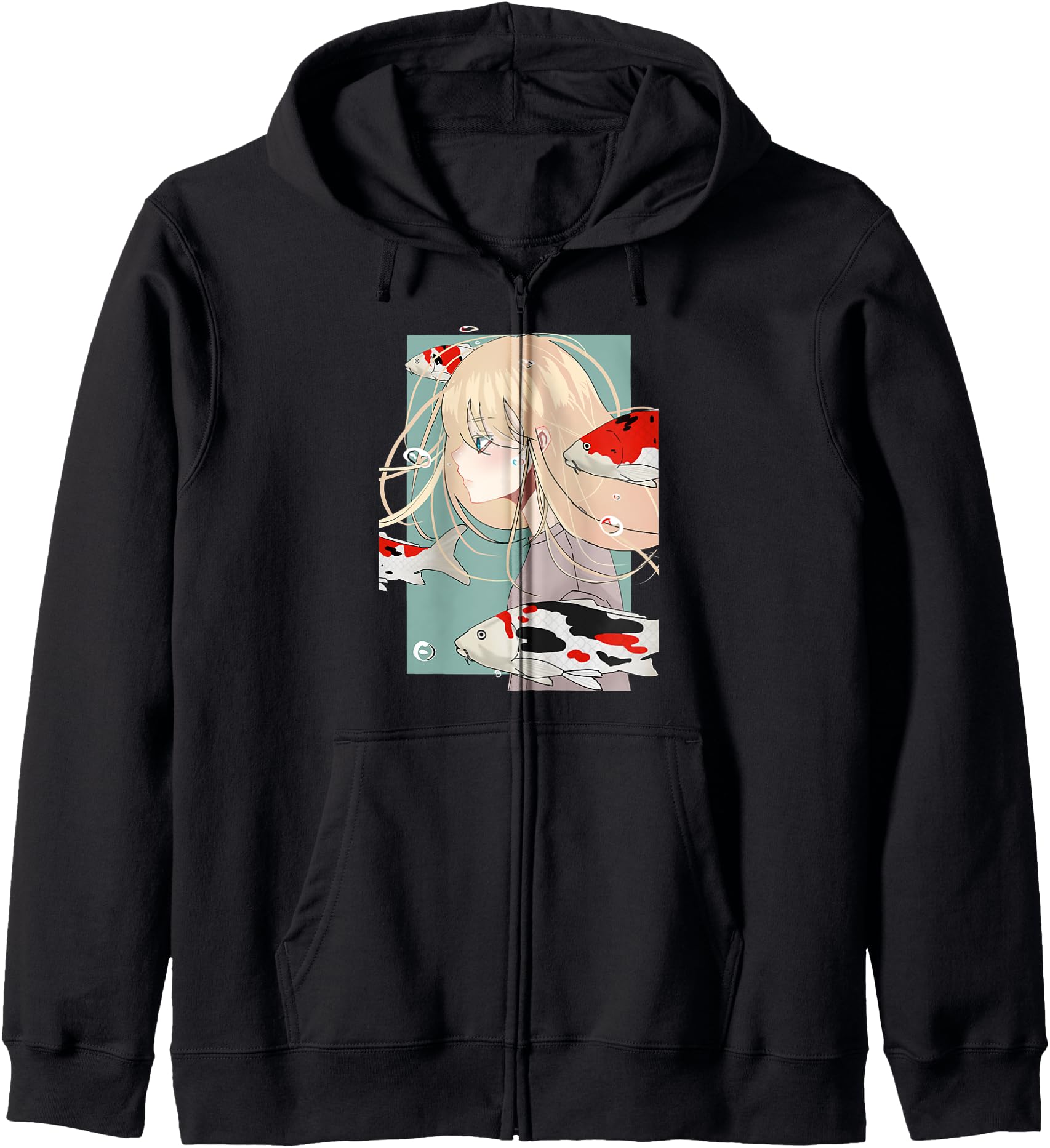 Handcrafted Anime Japanese Aesthetic Hoodie - Custom Art Print Men Women - T-Shirt, Sweatshirt, Hoodie