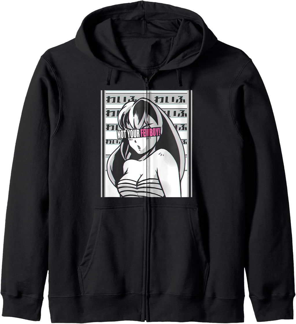 Not Your Femboy Waifu Anime Femboy Hoodie - Novelty Apparel Men Women - T-Shirt, Sweatshirt, Hoodie