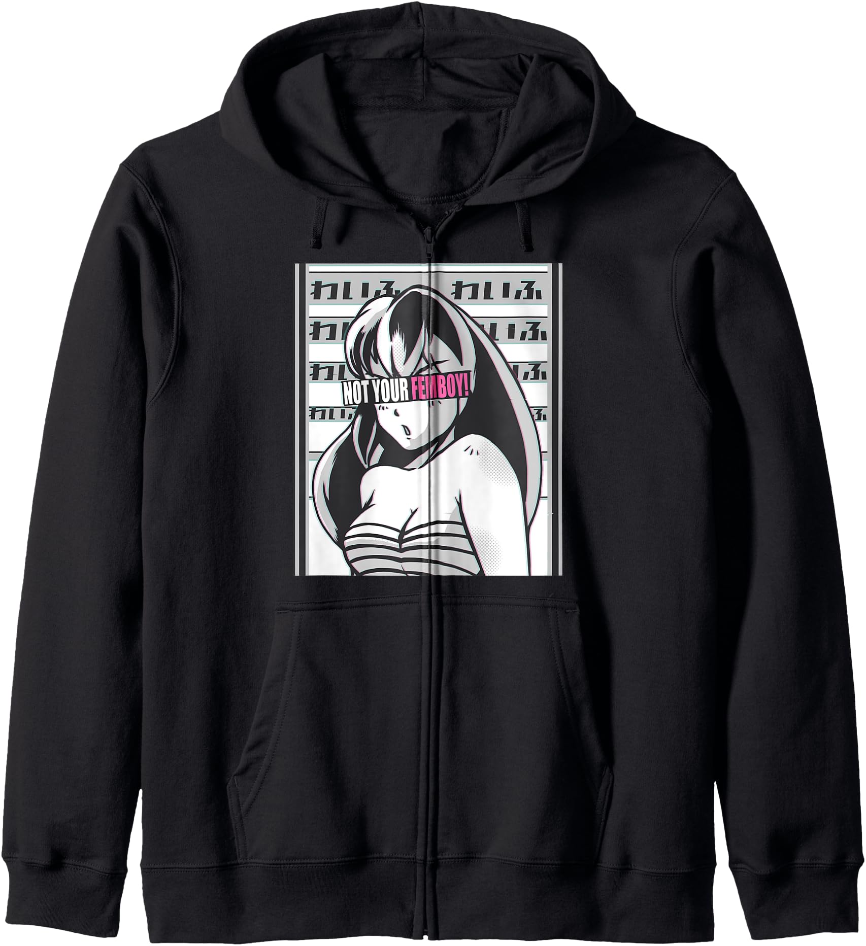 Not Your Femboy Waifu Anime Femboy Hoodie - Novelty Apparel Men Women - T-Shirt, Sweatshirt, Hoodie
