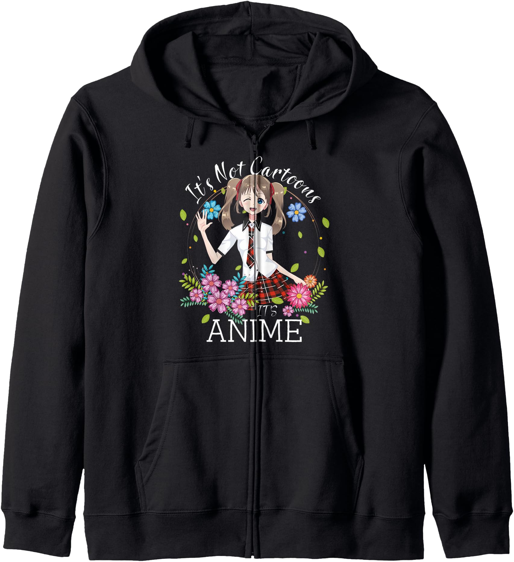 It S Not Cartoons It S Anime Manga Anime Hoodie - Unique Graphic Men Women - T-Shirt, Sweatshirt, Hoodie
