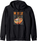 Kawaii Ramen Noodles Japanese Food Hoodie - Streetwear Style Men Women - T-Shirt, Sweatshirt, Hoodie