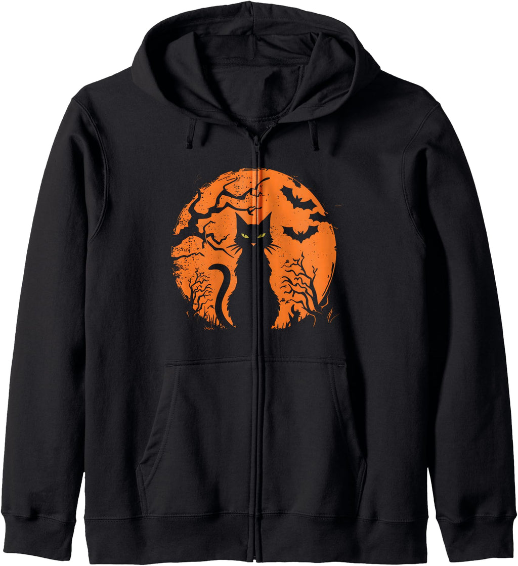 Original Scary Cat Costume Cat Sweatshirt - Aesthetic Graphic for Adults - T-Shirt, Sweatshirt, Hoodie