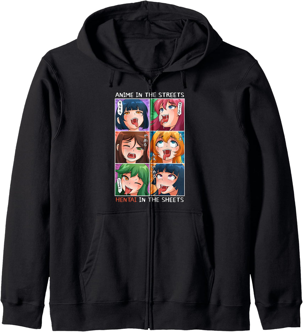 Exclusive Anime Sheets Anime Hoodie - Fun Novelty Design Unisex - T-Shirt, Sweatshirt, Hoodie