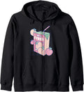 Authentic Peach Juice Box Vaporwave 80S Hoodie - Trendy Graphic Men Women - T-Shirt, Sweatshirt, Hoodie