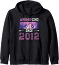 Original 10Th Anime Amazing Since 2012 T-Shirt - Unique Graphic Unisex - T-Shirt, Sweatshirt, Hoodie