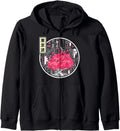Cherry Blossom Sakura Tree Japanese Hoodie - Fun Novelty Design Men Women - T-Shirt, Sweatshirt, Hoodie