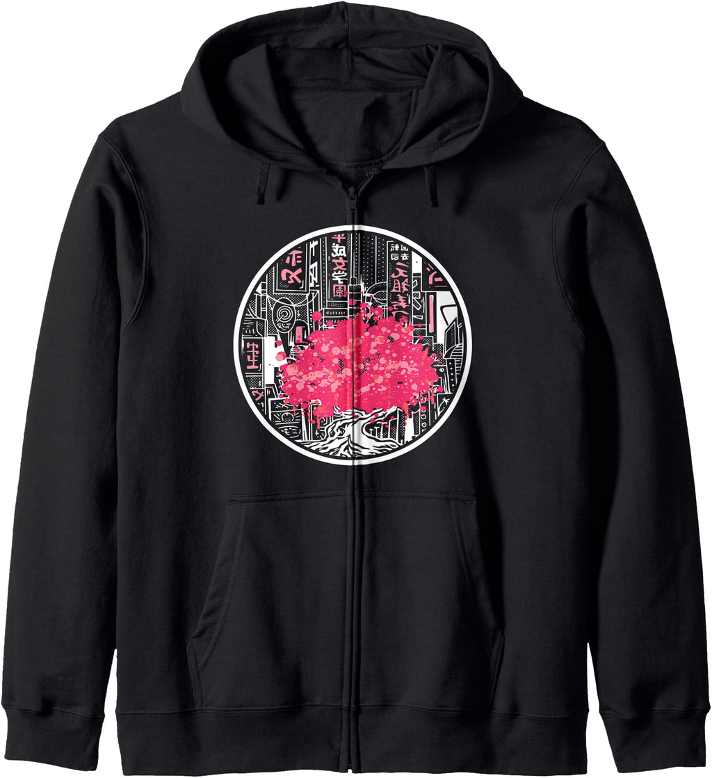 Exclusive Cherry Blossom Sakura Tree T-Shirt - Streetwear Style Men Women - T-Shirt, Sweatshirt, Hoodie