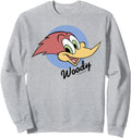 Authentic Woody Woodpecker Face Circle T-Shirt - Unique Graphic Unisex - T-Shirt, Sweatshirt, Hoodie