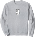 Handcrafted Mickey And Friends Peace Hoodie - Custom Art Print Men Women - T-Shirt, Sweatshirt, Hoodie