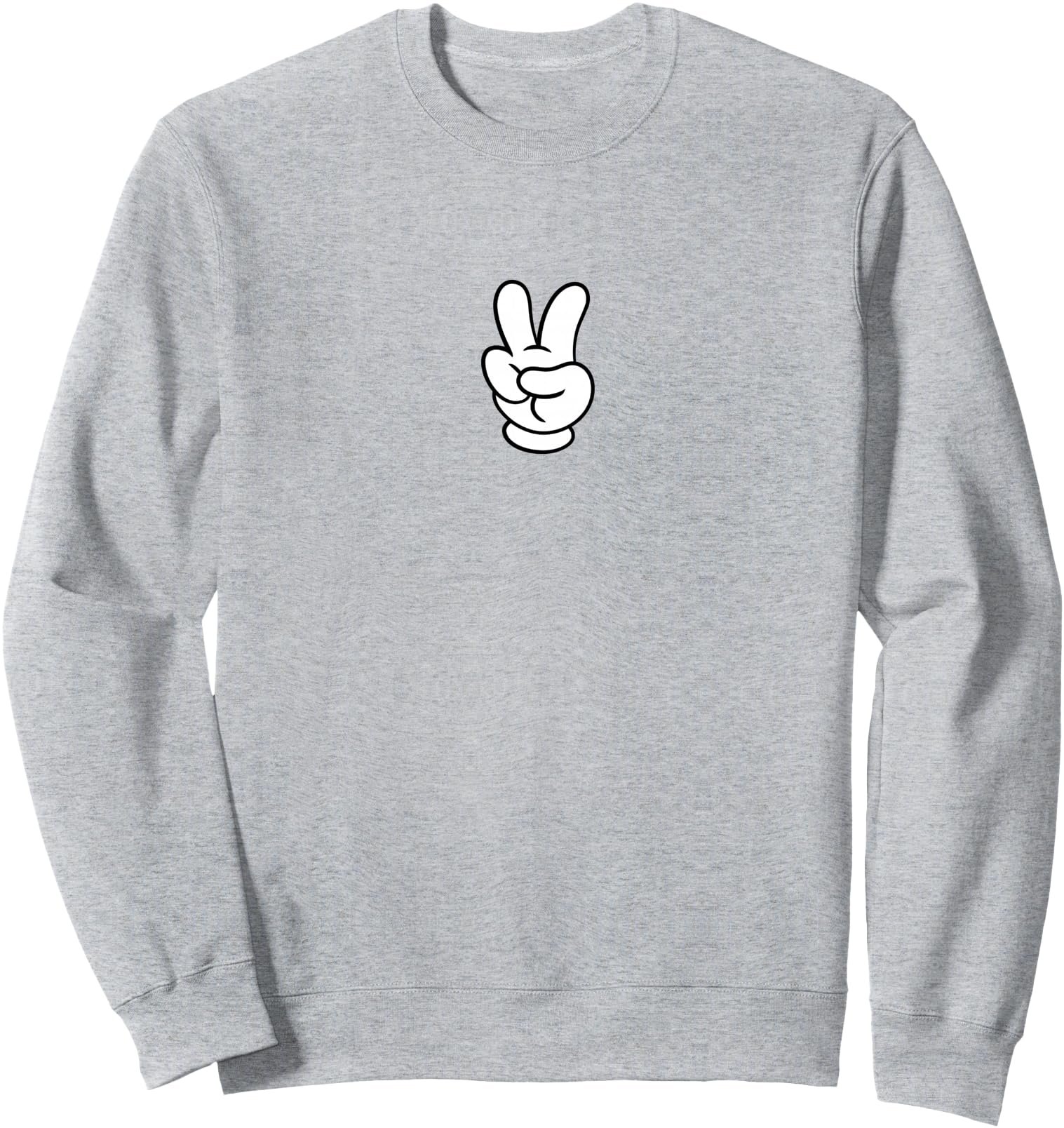 Handcrafted Mickey And Friends Peace Hoodie - Custom Art Print Men Women - T-Shirt, Sweatshirt, Hoodie