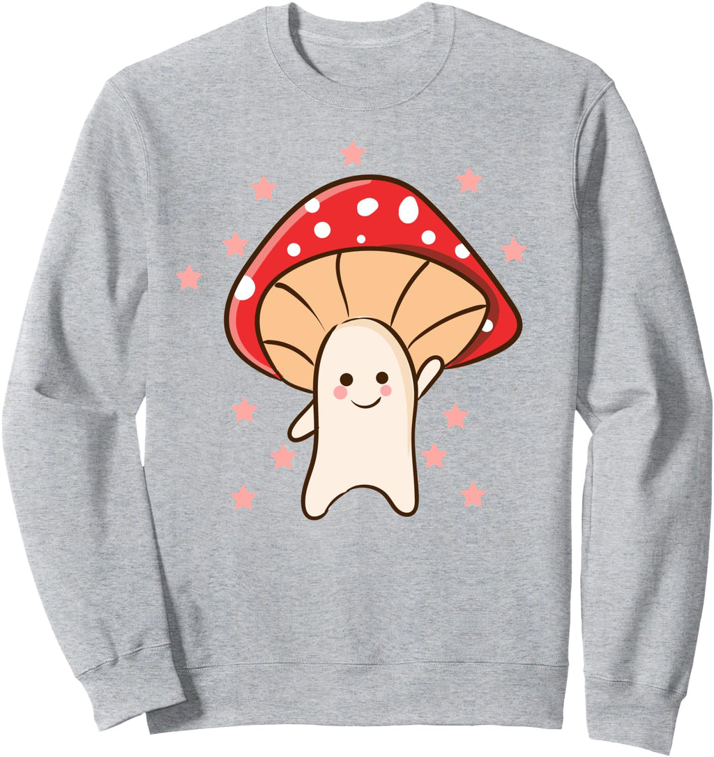 Mushroom Kawaii Anime Aesthetic T-Shirt - Aesthetic Graphic Men Women - T-Shirt, Sweatshirt, Hoodie