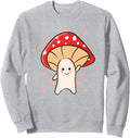 Mushroom Kawaii Anime Aesthetic T-Shirt - Aesthetic Graphic Men Women - T-Shirt, Sweatshirt, Hoodie