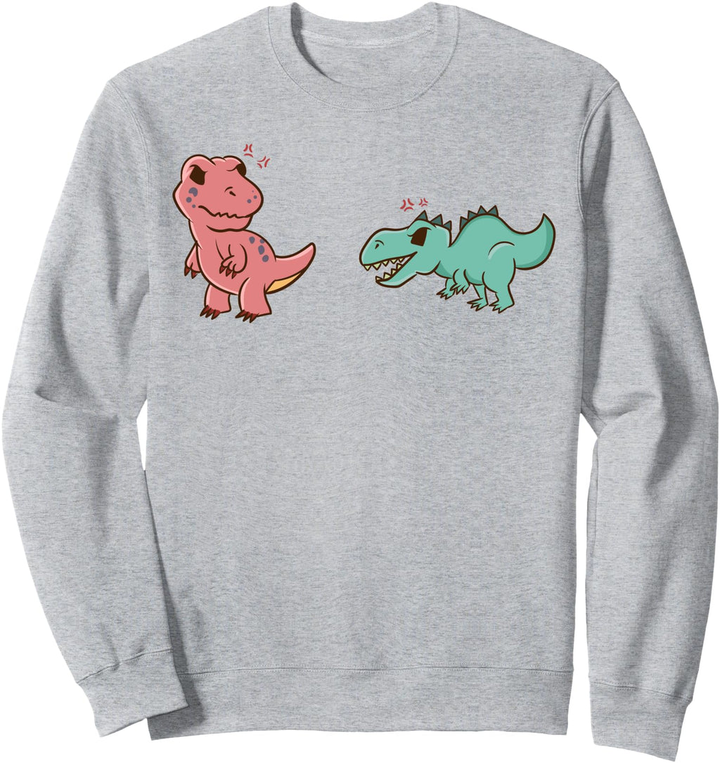 Kawaii Anime Dinosaurs T Rex Hoodie - Custom Art Print for Adults - T-Shirt, Sweatshirt, Hoodie