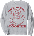 Authentic Santa I Did It All Sweatshirt - Minimalist Print for Adults - T-Shirt, Sweatshirt, Hoodie