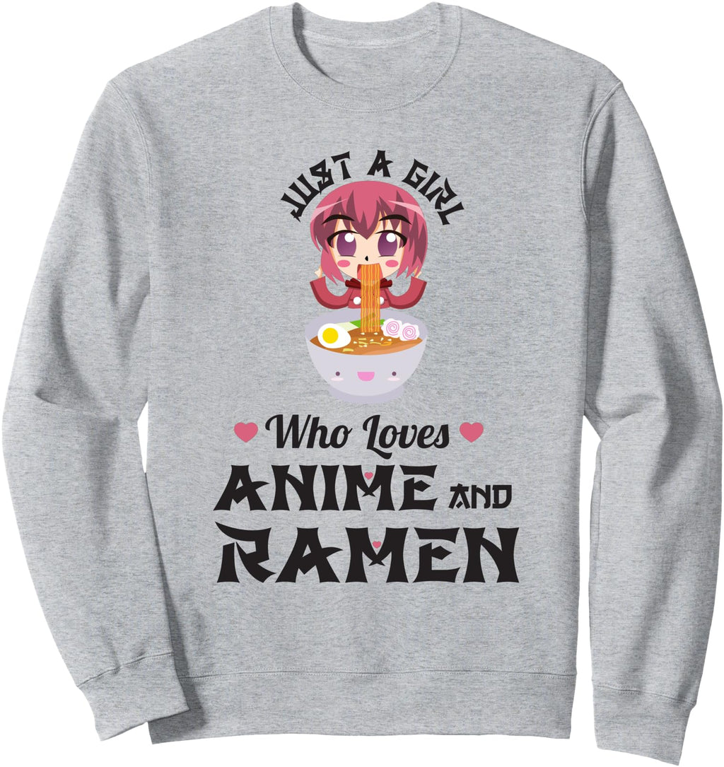 Just Who Loves Anime Ramen Noodles Bowl T-Shirt - Minimalist Print Unisex - T-Shirt, Sweatshirt, Hoodie