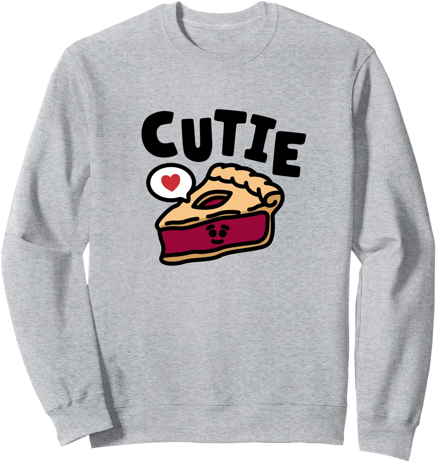 Exclusive Kawaii Cherry Pie S Cutie Sweatshirt - Trendy Graphic for Adults - T-Shirt, Sweatshirt, Hoodie
