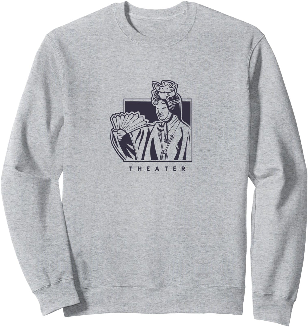 Exclusive Noh Theater Onnamen Japanese Sweatshirt - Graphic Print Unisex - T-Shirt, Sweatshirt, Hoodie