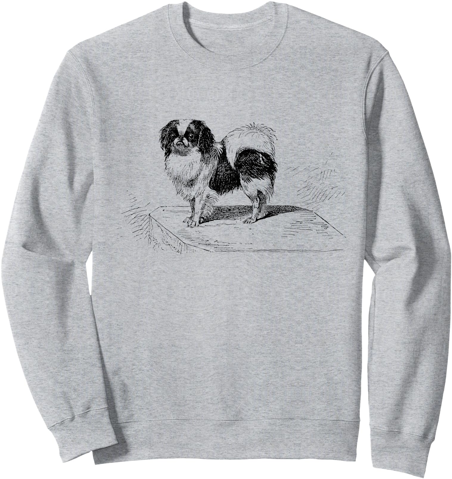 Exclusive Japanese Spaniel Dog Sweatshirt - Aesthetic Graphic for Adults - T-Shirt, Sweatshirt, Hoodie