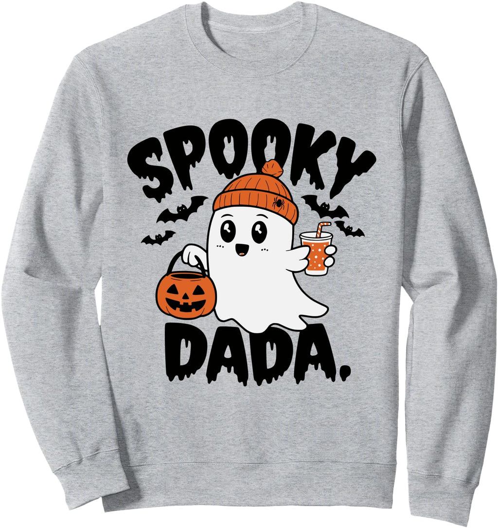 Original Spooky Dada Halloween Ghost T-Shirt - Graphic Print Unisex - T-Shirt, Sweatshirt, Hoodie