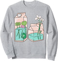 Exclusive Floral Flower Milkshake T-Shirt - Fun Novelty Design for Adults - T-Shirt, Sweatshirt, Hoodie