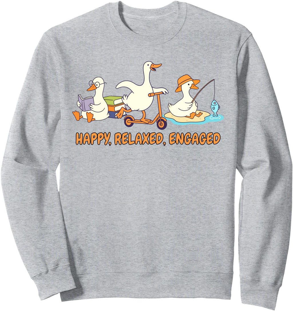 Aba Behavior Analyst Silly Goose Sweatshirt - Aesthetic Graphic for Adults - T-Shirt, Sweatshirt, Hoodie