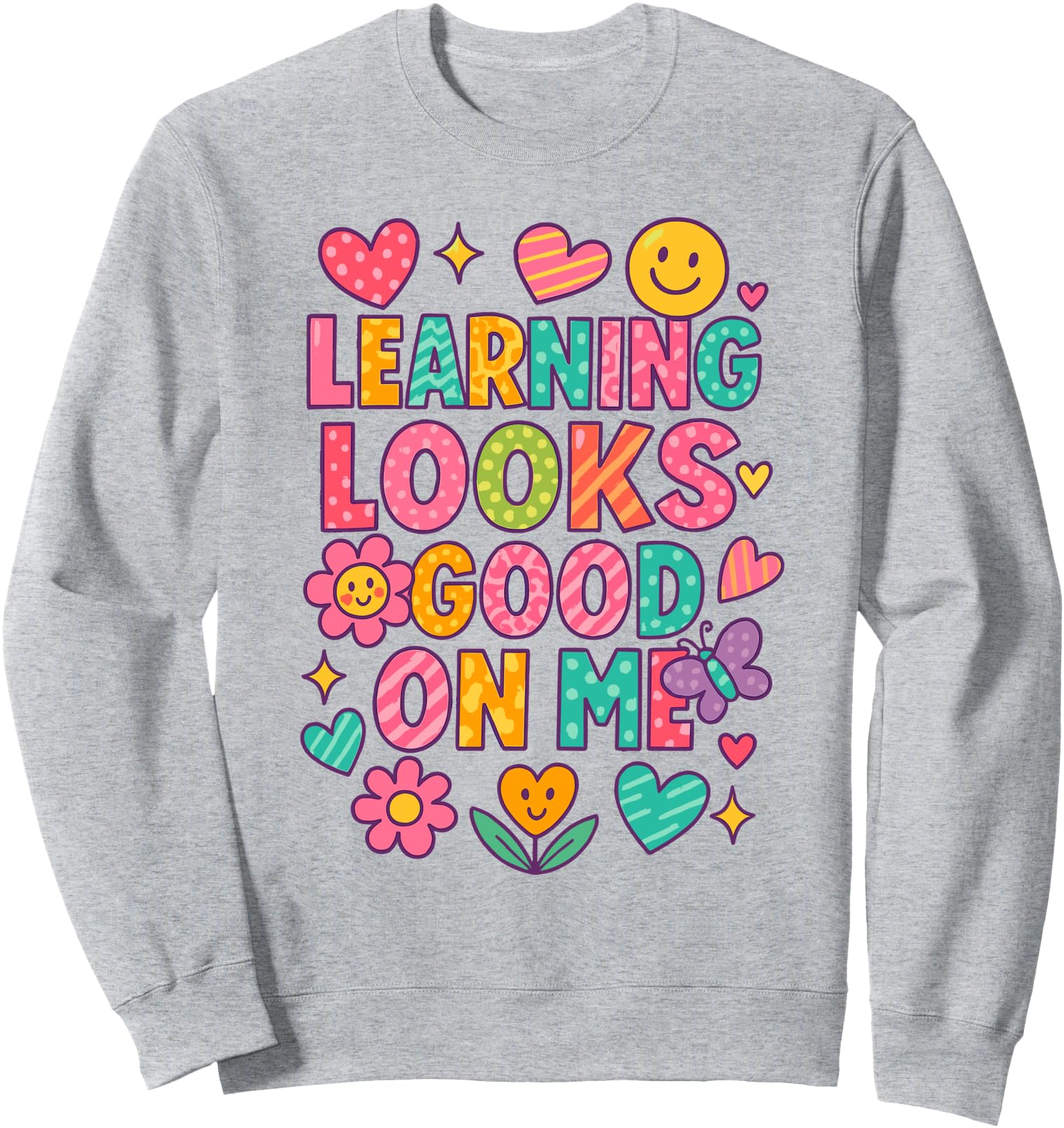 Handcrafted Learning Looks Good Me T-Shirt - Graphic Print for Adults - T-Shirt, Sweatshirt, Hoodie