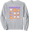 Garfield Many Faces Grid Artist T-Shirt - Unique Graphic Men Women - T-Shirt, Sweatshirt, Hoodie