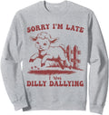Lamb Sheep Sorry I M Late I Was Sweatshirt - Custom Art Print for Adults - T-Shirt, Sweatshirt, Hoodie